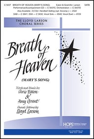 Breath of Heaven SATB choral sheet music cover Thumbnail